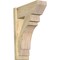 Ekena Millwork Merced Slat Rough Sawn Outlooker, Douglas Fir, 8"W x 20"D x 28"H OUT08X20X28MRC06RDF - alternate 1